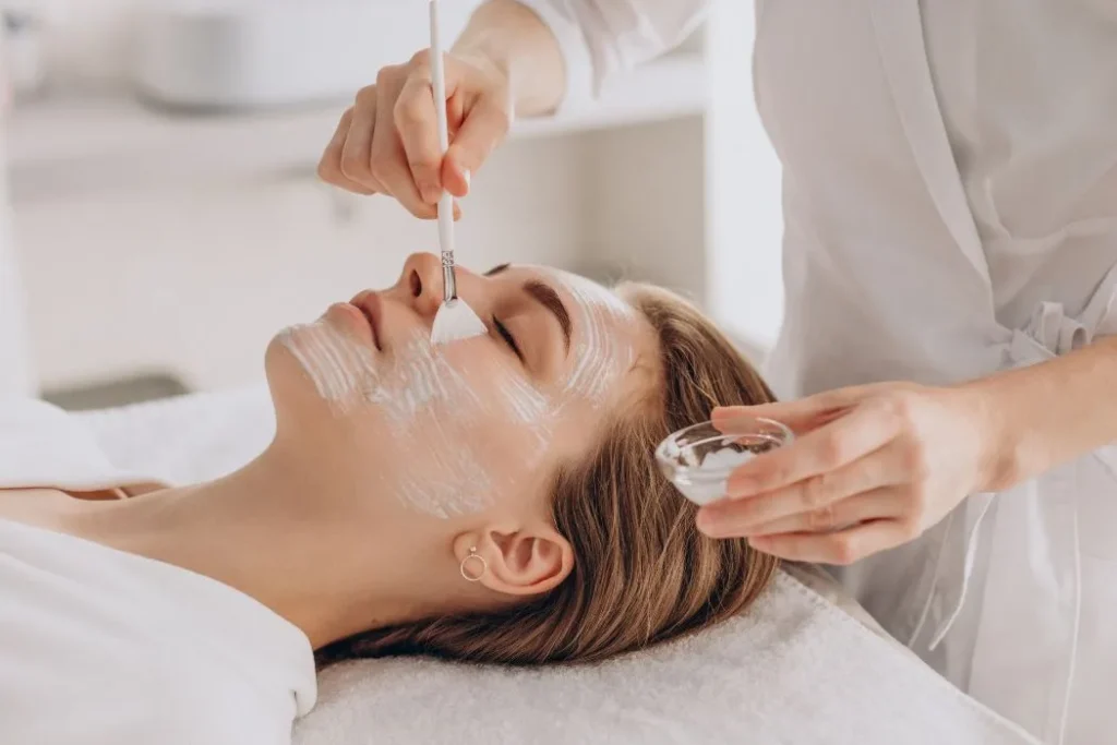 Collagen facial