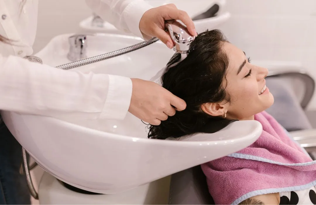 hair spa for dry, damaged, or frizzy hair